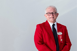 Portrait of a volunteer